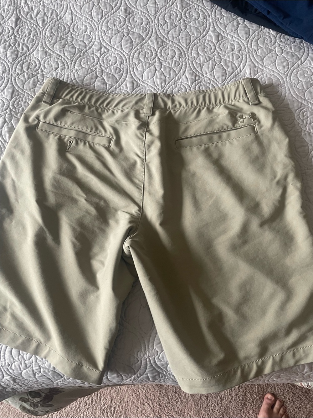 Under Armour Olive Green Performance Golf Shorts